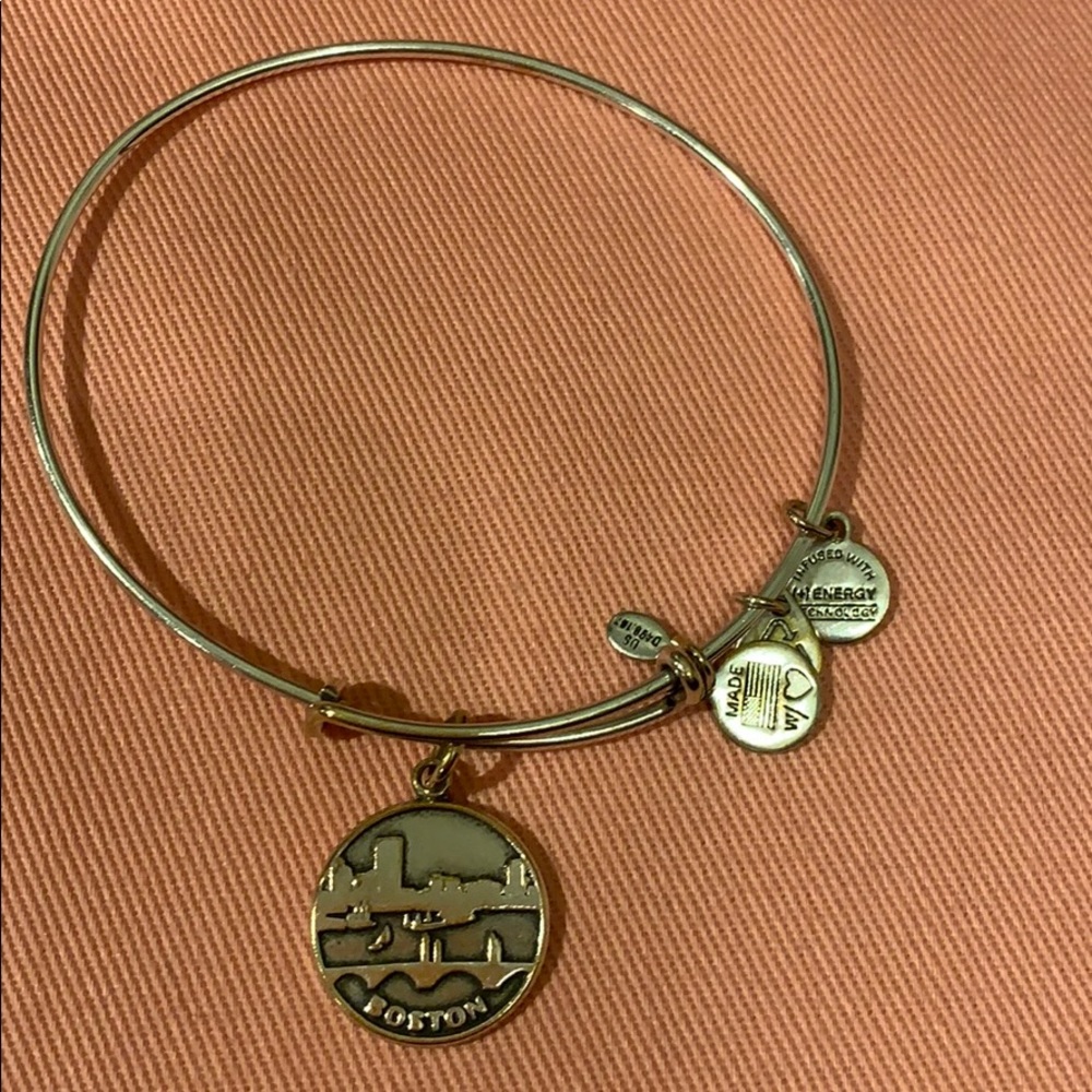 Alex and Ani bracelet with Boston charm